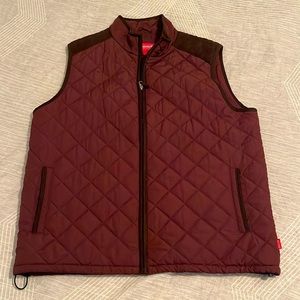 Red Coleman sweater vest XL
